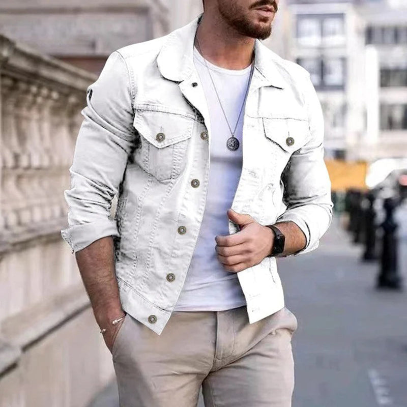 Avencea Men's Lightweight Spring Jacket - Stylish & Versatile Outerwear for Every Occasion