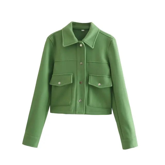 Tailored Women's Blazer Jacket - Stylish Fit for Professional & Casual Wear