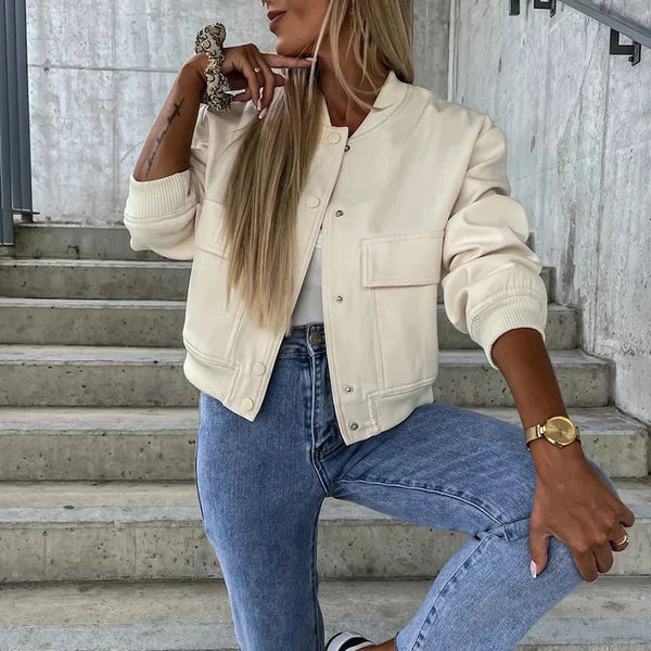 Trendy Women's Casual Jacket - Stylish Lightweight Outerwear for Everyday Wear