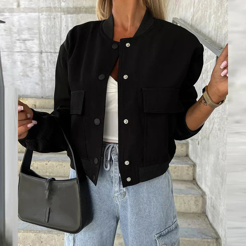 Trendy Women's Casual Jacket - Stylish Lightweight Outerwear for Everyday Wear