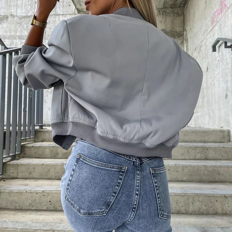 Trendy Women's Casual Jacket - Stylish Lightweight Outerwear for Everyday Wear