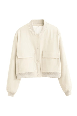 Stylish Women's Tweed Overshirt with Pockets - Perfect for Layering & Everyday Wear