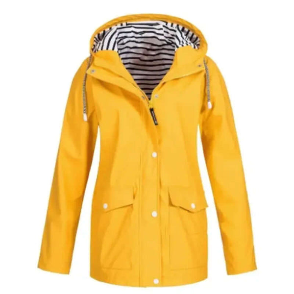 Women's Waterproof & Windproof Jacket - Lightweight, Breathable Outdoor Jacket for All Weather Conditions