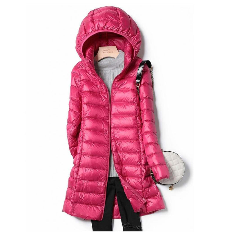Women's Ultralight Winter Jacket - Lightweight & Stylish Leisure Outerwear for Cold Weather