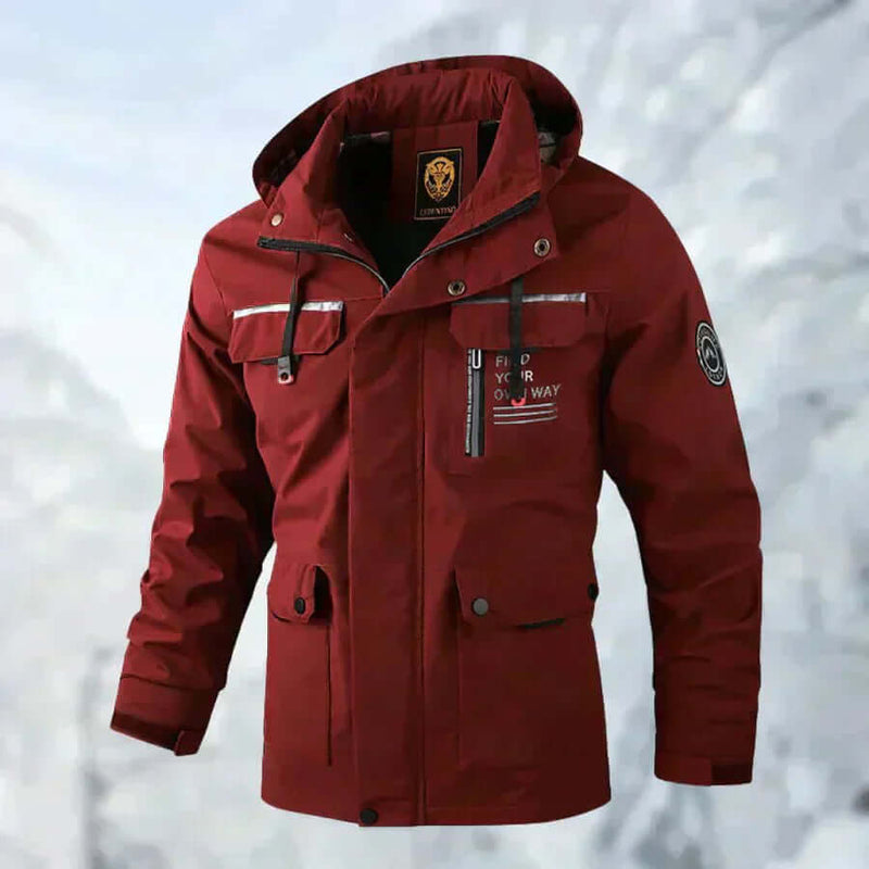 Men's Waterproof  Jacket - Lightweight, Insulated, and Breathable Winter Coat