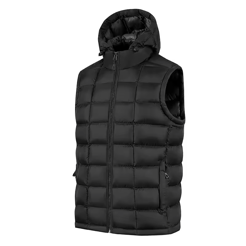 Men's Waterproof Hooded Waistcoat