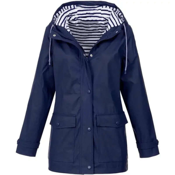 Women's Waterproof & Windproof Jacket - Lightweight, Breathable Outdoor Jacket for All Weather Conditions