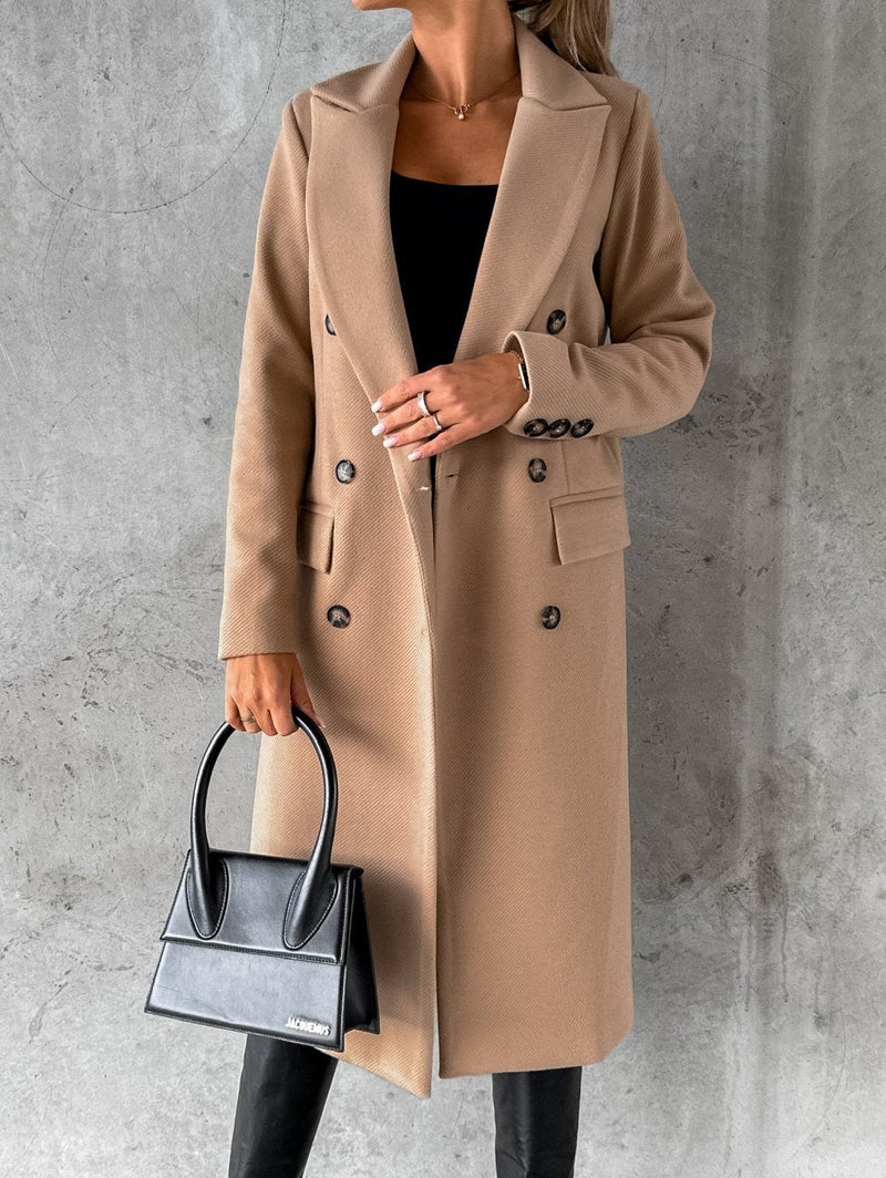 Stylish Women's Trench Coat - Classic Waterproof Outerwear for All Seasons