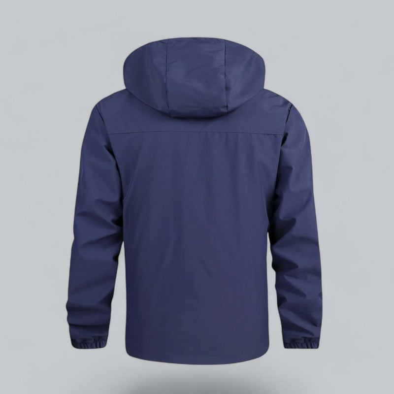 Men's Waterproof & Windproof Outdoor Jacket - Lightweight, Breathable, & Durable Weather Protection