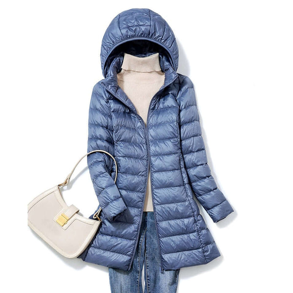 Women's Ultralight Winter Jacket - Lightweight & Stylish Leisure Outerwear for Cold Weather