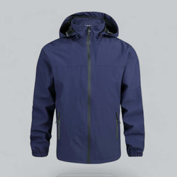 Men's Waterproof & Windproof Outdoor Jacket - Lightweight, Breathable, & Durable Weather Protection