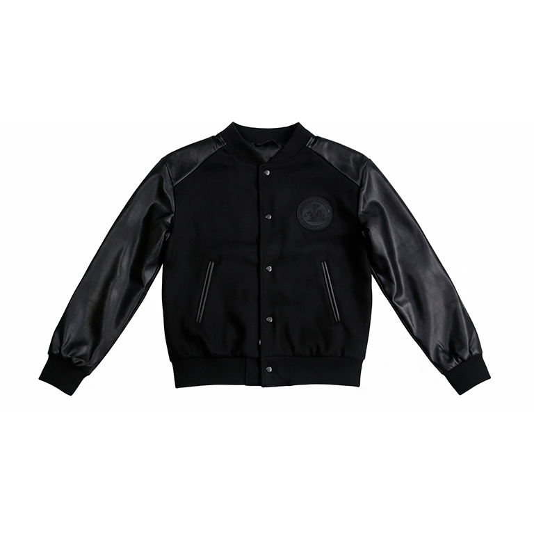 Men's Black Style New York Varsity Jacket
