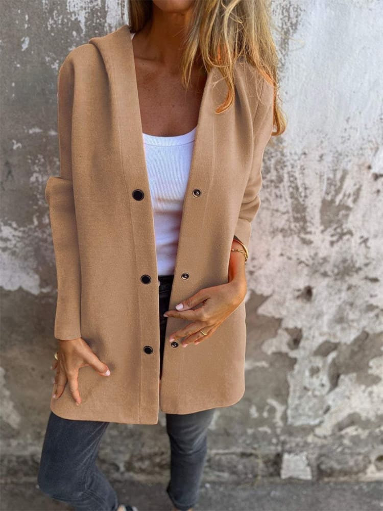 Zelda Casual Hooded Jacket for Women | Stylish & Comfortable Lightweight Outerwear