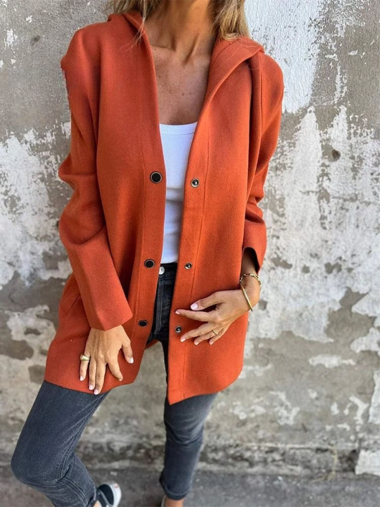 Zelda Casual Hooded Jacket for Women | Stylish & Comfortable Lightweight Outerwear