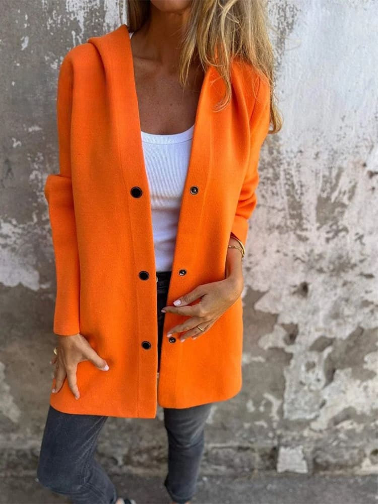Zelda Casual Hooded Jacket for Women | Stylish & Comfortable Lightweight Outerwear