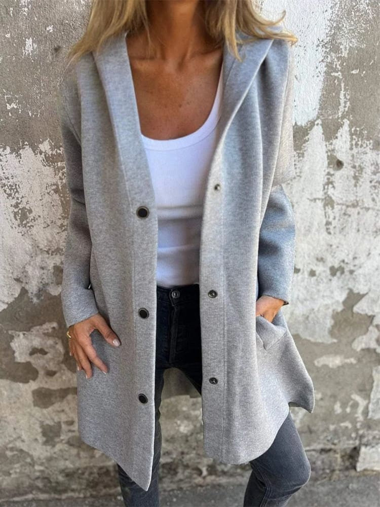 Zelda Casual Hooded Jacket for Women | Stylish & Comfortable Lightweight Outerwear