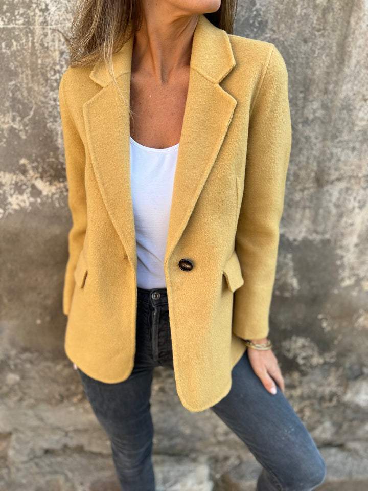 Elena Women's Wool Coat - Stylish & Warm Outerwear for Cold Weather