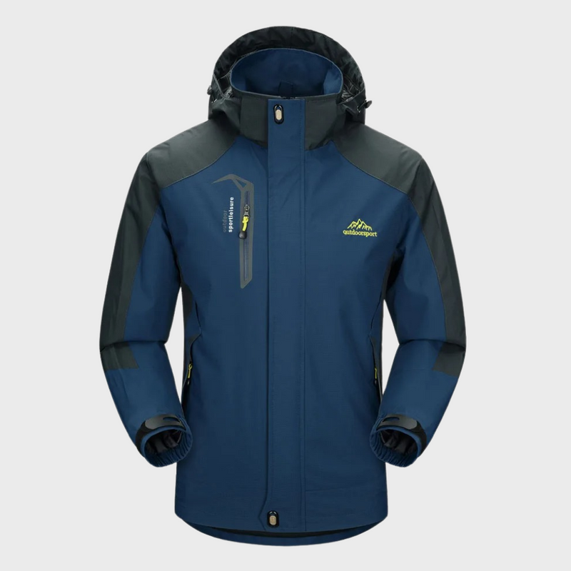 Men's All-Season Waterproof Windbreaker Jacket - Lightweight & Breathable Outdoor Gear