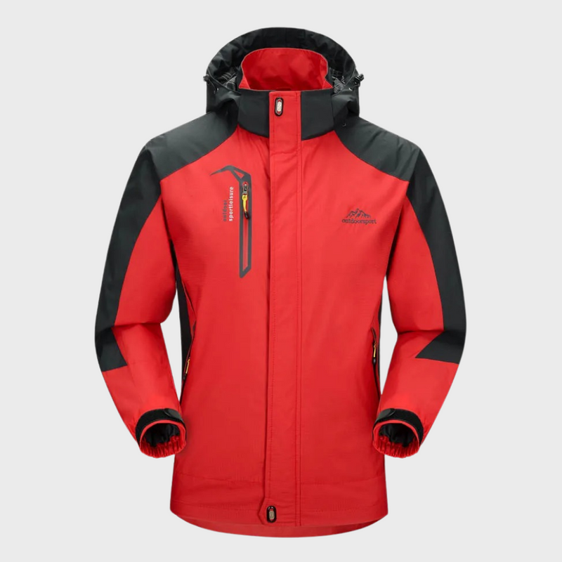 Men's All-Season Waterproof Windbreaker Jacket - Lightweight & Breathable Outdoor Gear