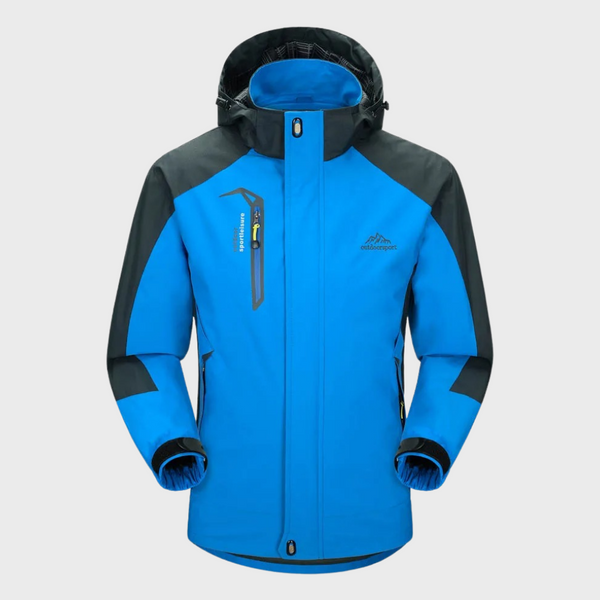 Men's All-Season Waterproof Windbreaker Jacket - Lightweight & Breathable Outdoor Gear