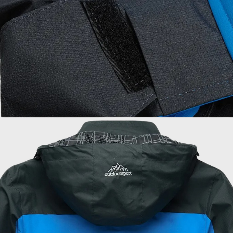 Men's All-Season Waterproof Windbreaker Jacket - Lightweight & Breathable Outdoor Gear