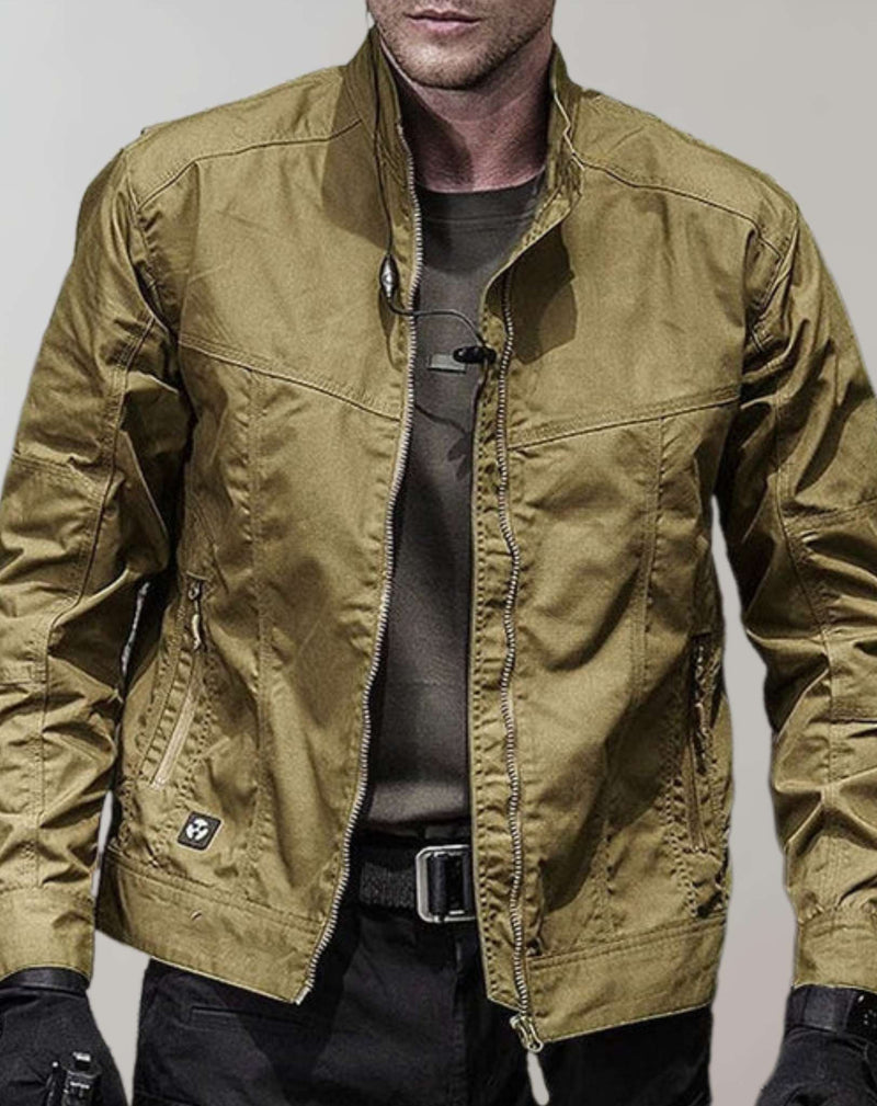 Men's Stylish Cotton Summer Jacket - Lightweight & Comfortable Outerwear for Warm Weather