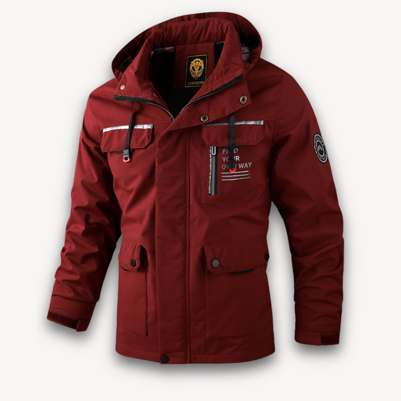 Men's Waterproof Hooded Summer Jacket - Lightweight, Breathable, Available in 4 Colors