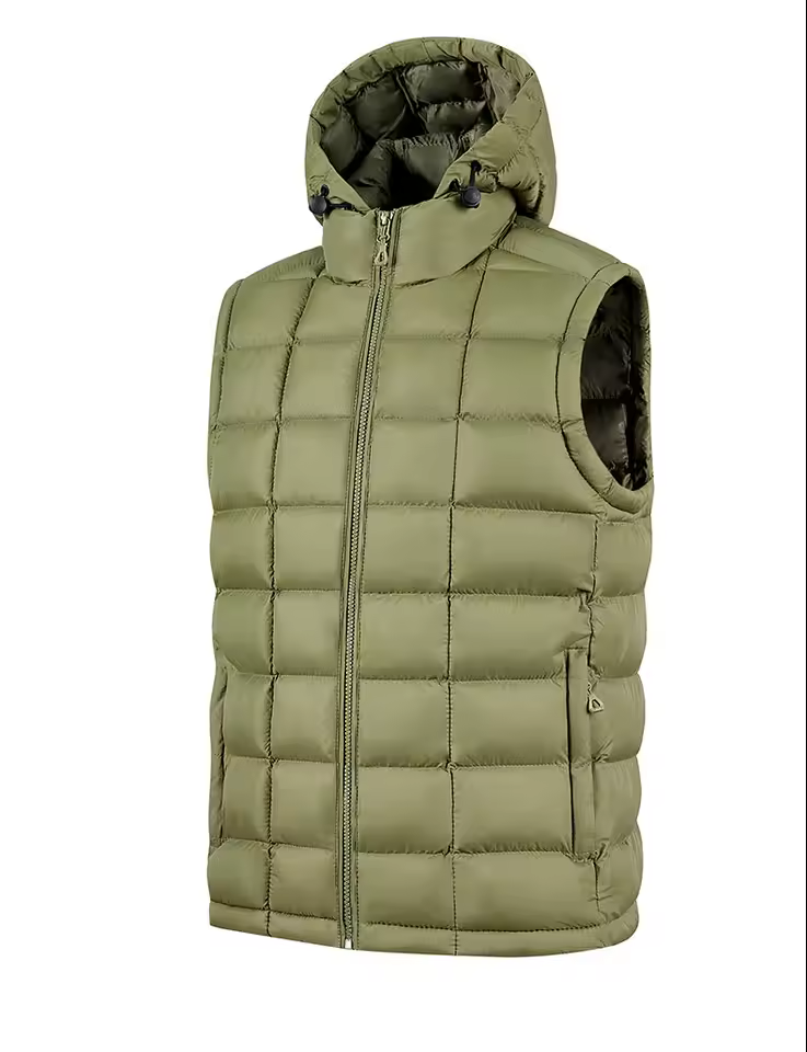 Men's Waterproof Hooded Waistcoat
