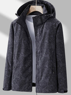 Women's Stylish Lightweight Waterproof Windproof Hooded Jacket - Perfect for Outdoor Adventures