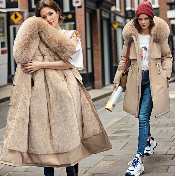 Women's Waterproof Winter Coat - Warm & Stylish Insulated Jacket for Cold Weather