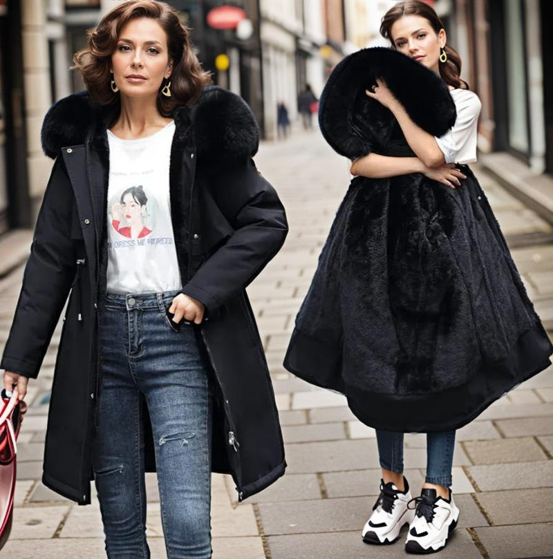 Women's Waterproof Winter Coat - Warm & Stylish Insulated Jacket for Cold Weather
