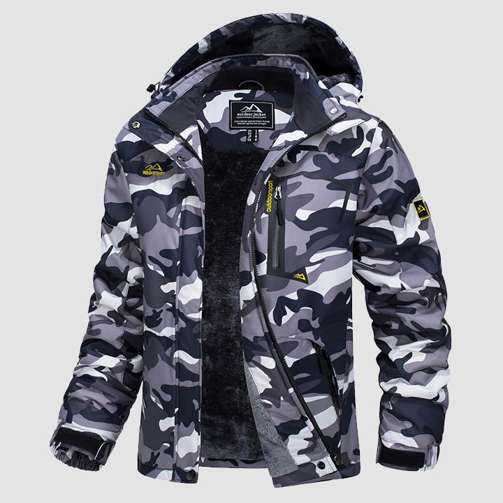 Women's Water-Resistant Fleece Ski Jacket - 4 Pocket Design for Ultimate Comfort and Convenience